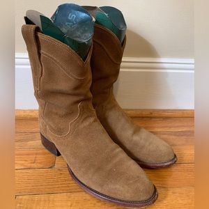 Tecovas The Shane - Suede Roper Boots | Honey Suede
